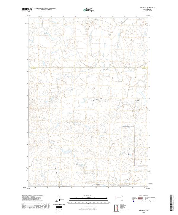 Fish Draw topographic map thumbnail