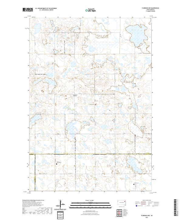 Florence NW topographic map thumbnail