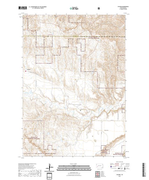 Folsom topographic map thumbnail