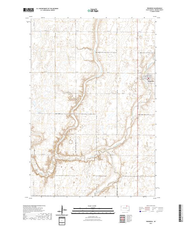 Frederick topographic map thumbnail