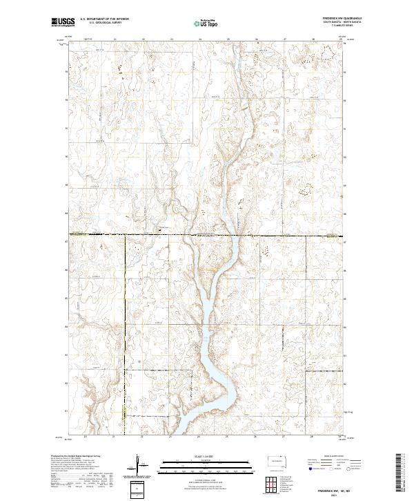 Frederick NW topographic map thumbnail