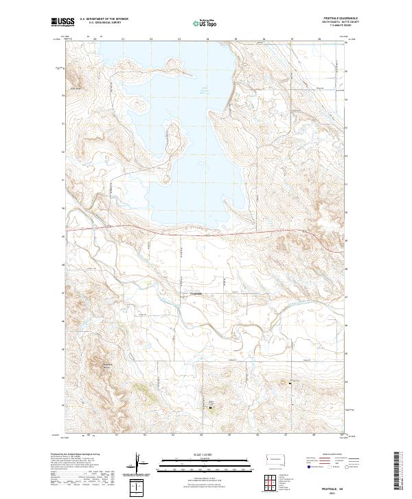 Fruitdale topographic map thumbnail
