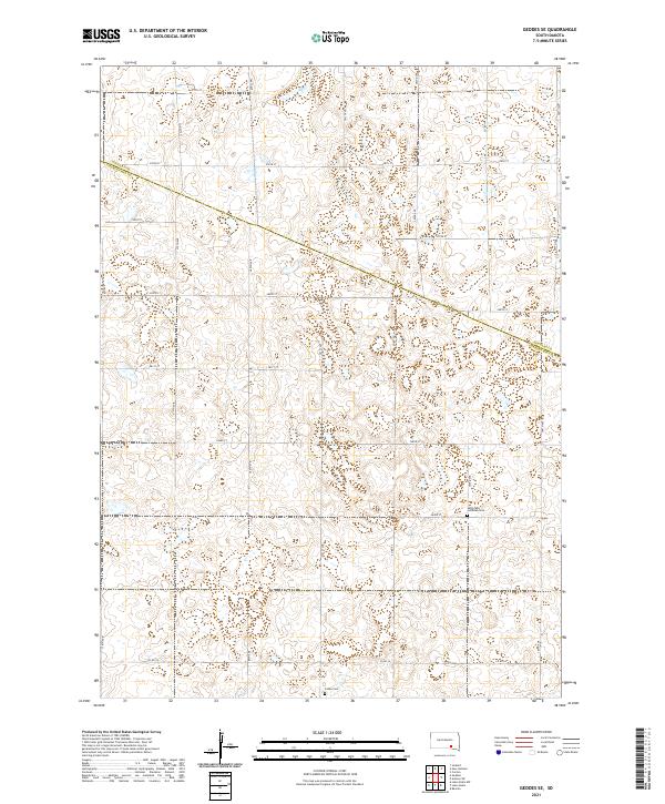 Geddes SE topographic map thumbnail