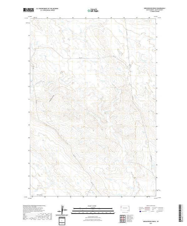 Greasewood Draw topographic map thumbnail