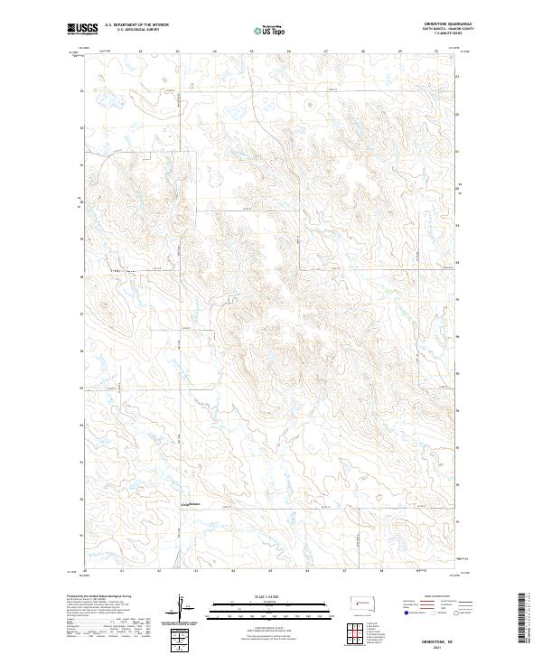 Grindstone topographic map thumbnail