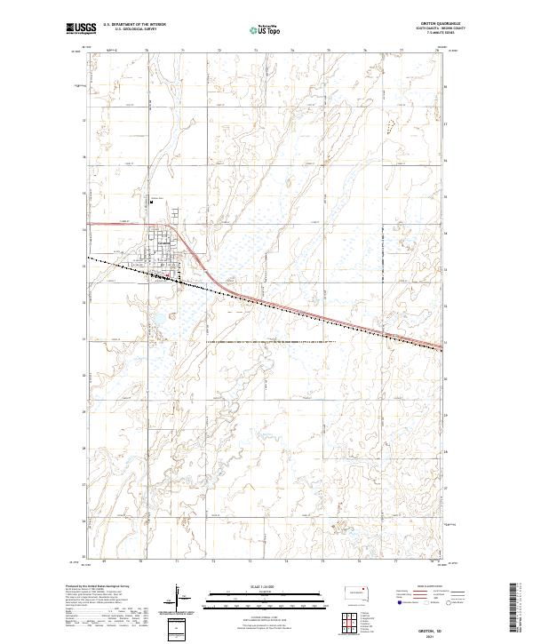 Groton topographic map thumbnail