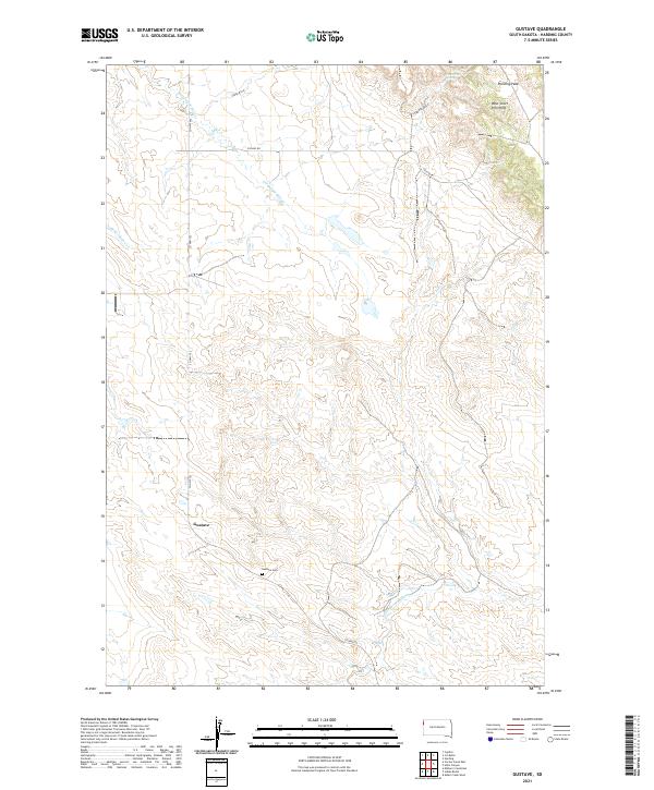 Gustave topographic map thumbnail