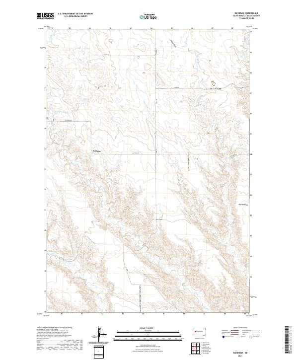 Haydraw topographic map thumbnail