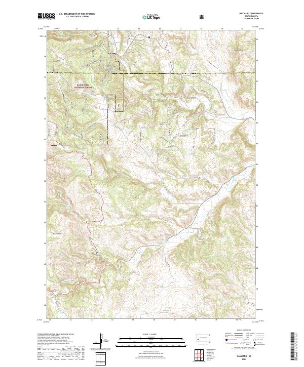 Hayward 2021 topographic map thumbnail