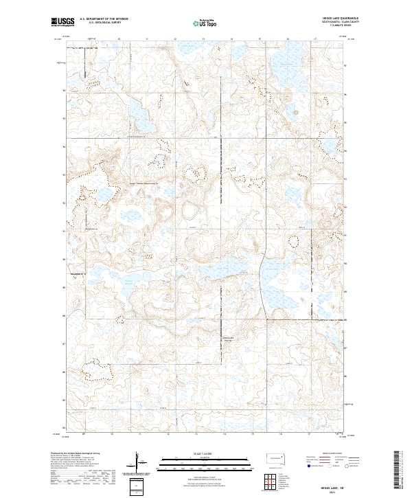 Heggs Lake topographic map thumbnail