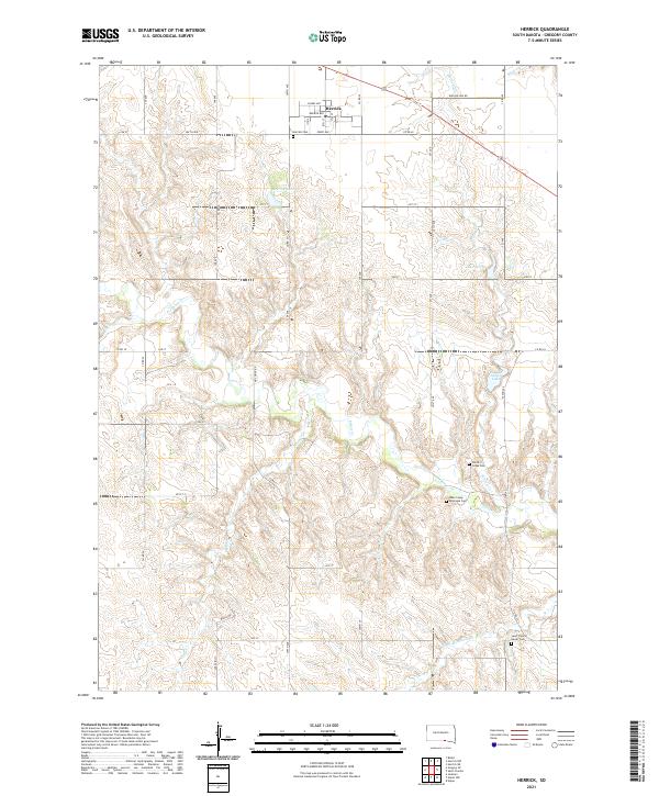 Herrick topographic map thumbnail