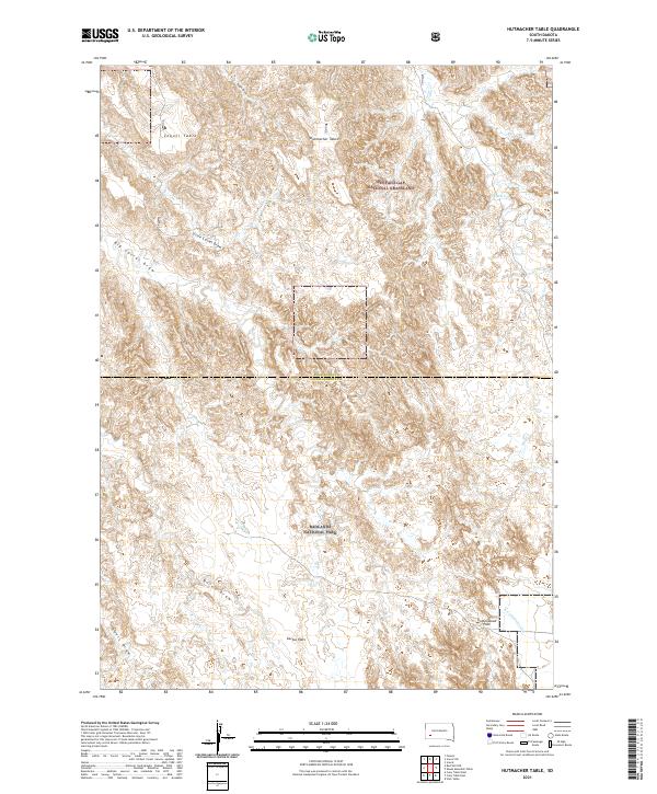 Hutmacher Table topographic map thumbnail