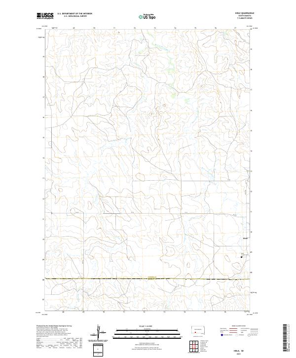 Hisle topographic map thumbnail