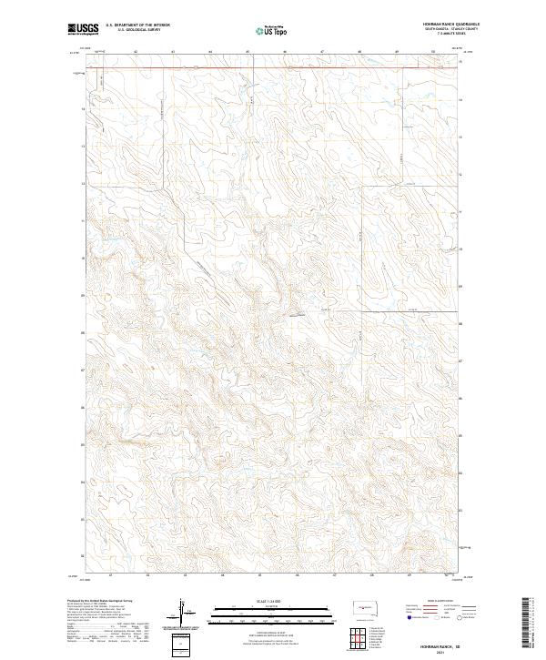 Hohrman Ranch topographic map thumbnail