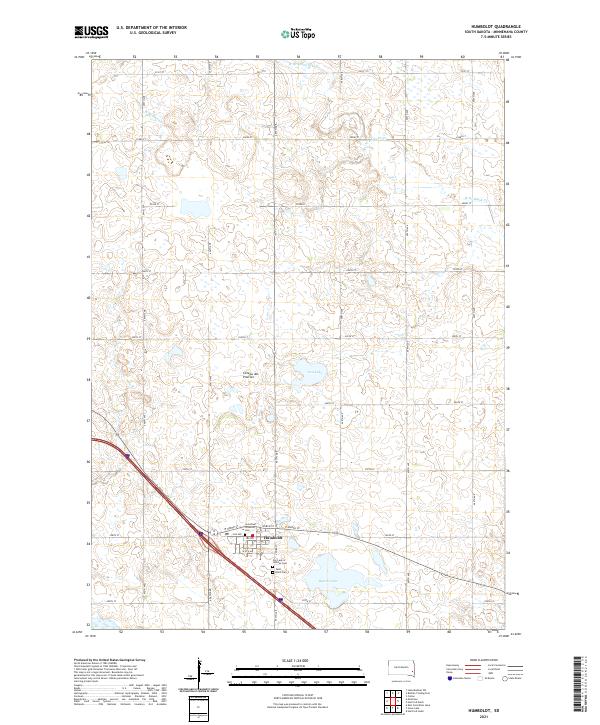 Humboldt topographic map thumbnail