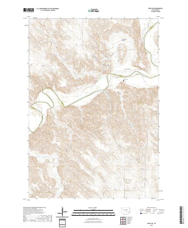 Ideal NE topographic map thumbnail
