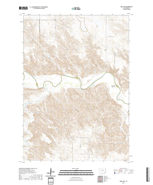 Ideal NW topographic map thumbnail