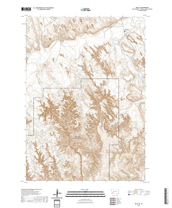 Imlay SE topographic map thumbnail