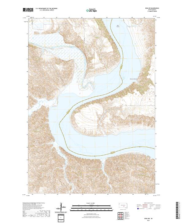 Iona NW topographic map thumbnail