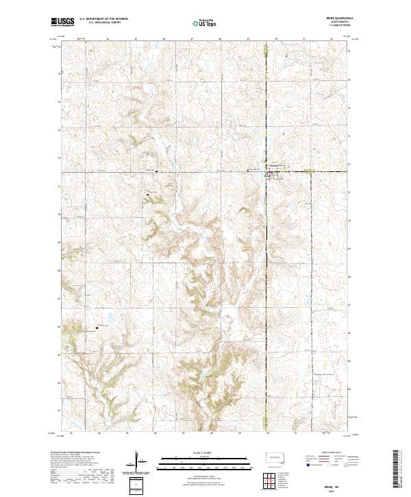 Irene topographic map thumbnail