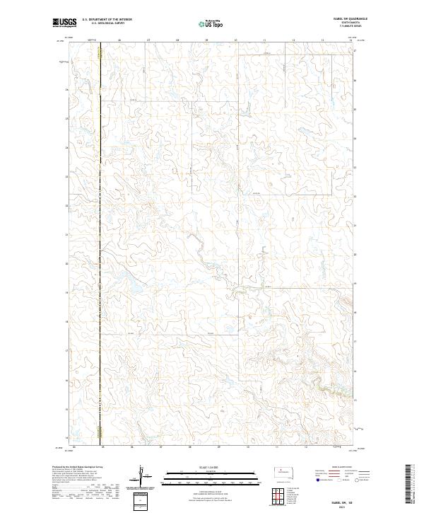 Isabel SW topographic map thumbnail