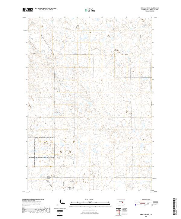 Kimball North topographic map thumbnail