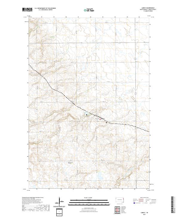 LaBolt topographic map thumbnail