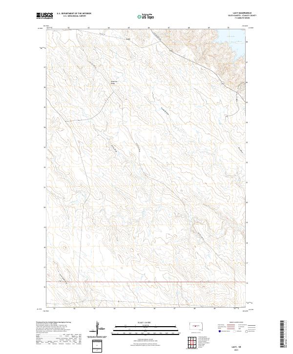 Lacy topographic map thumbnail