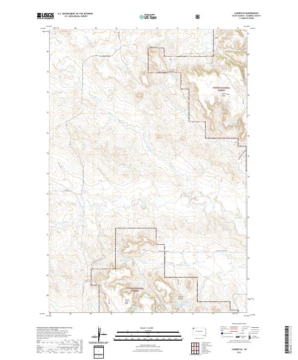 Ladner SE topographic map thumbnail