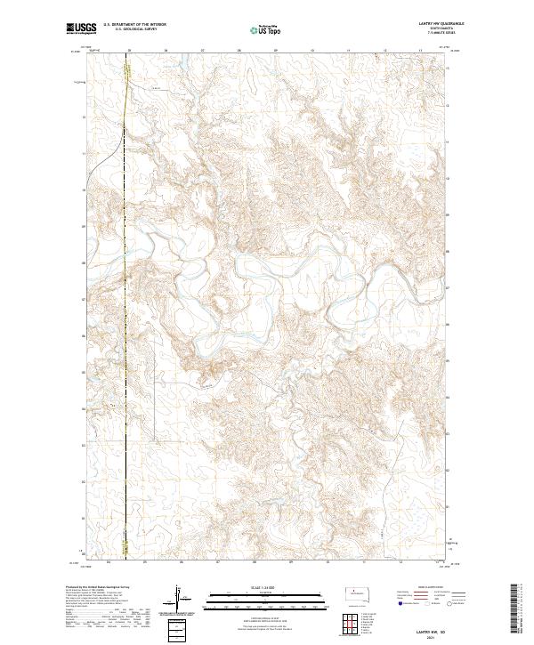 Lantry NW topographic map thumbnail
