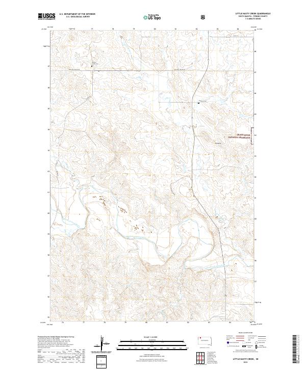 Little Nasty Creek topographic map thumbnail
