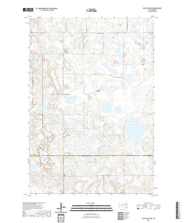 Lone Tree Lake topographic map thumbnail