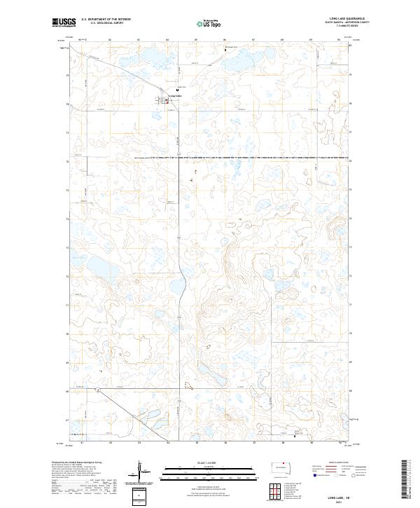 Long Lake topographic map thumbnail