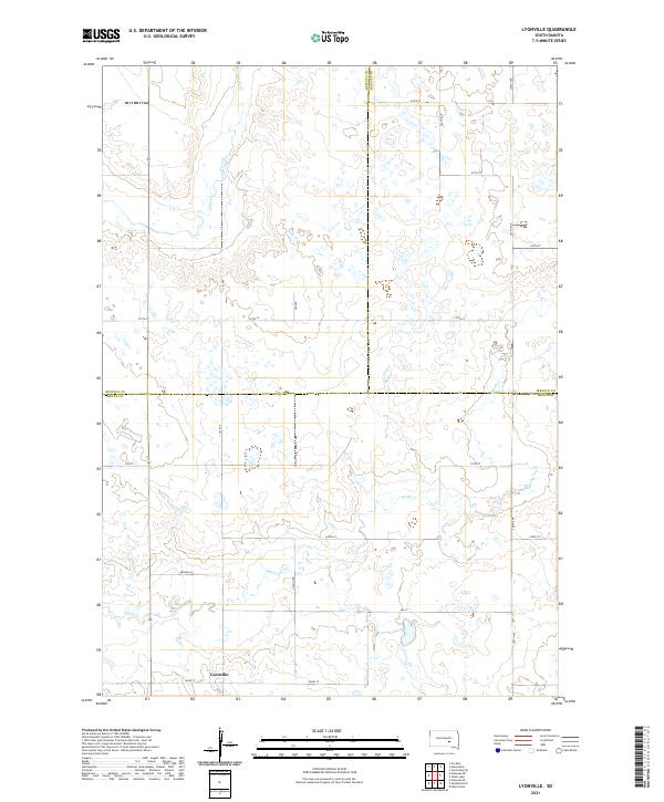 Lyonville topographic map thumbnail