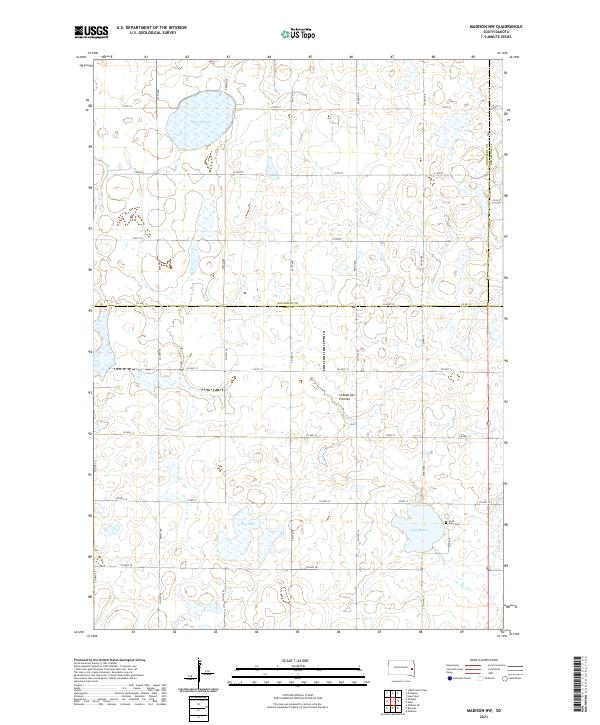 Madison NW topographic map thumbnail