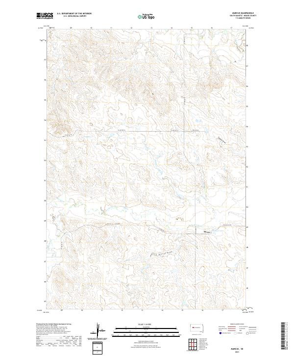 Marcus topographic map thumbnail