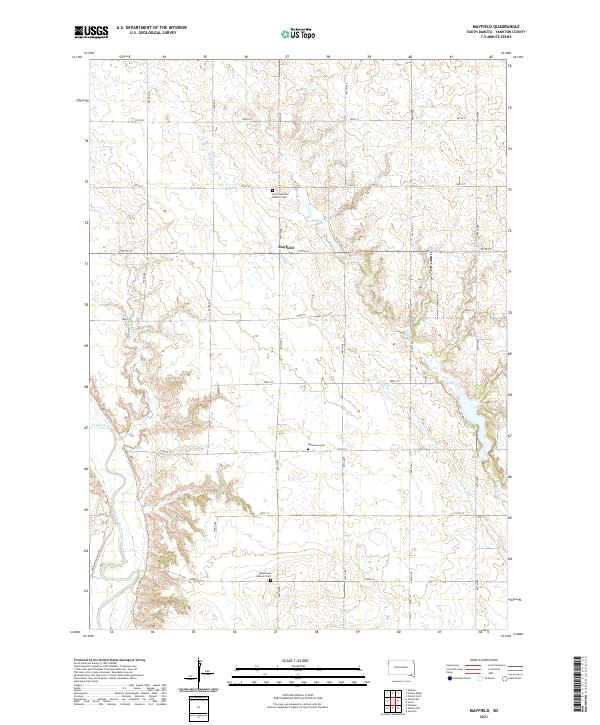 Mayfield topographic map thumbnail