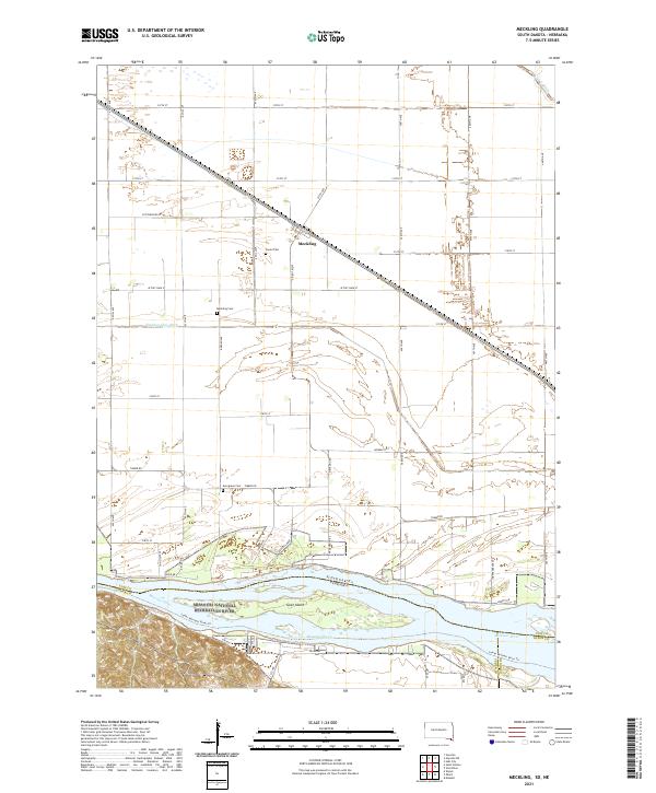Meckling topographic map thumbnail