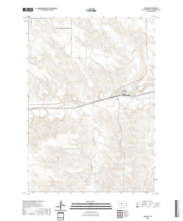 Midland topographic map thumbnail