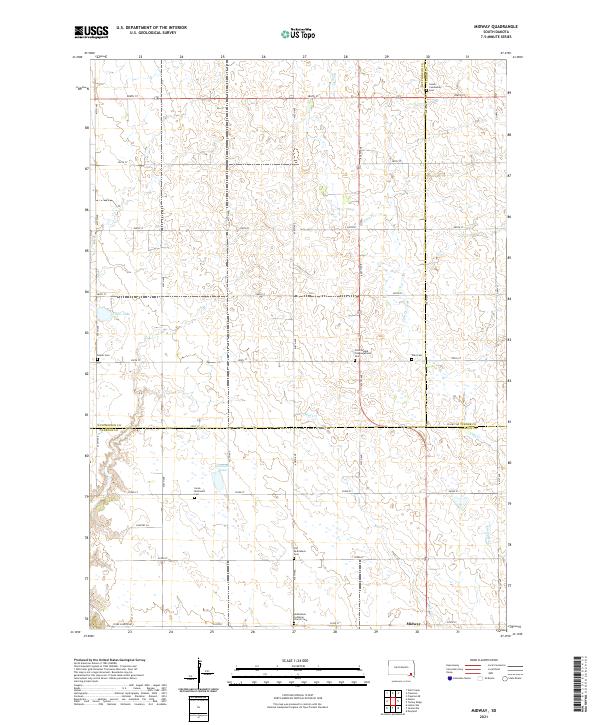 Midway topographic map thumbnail