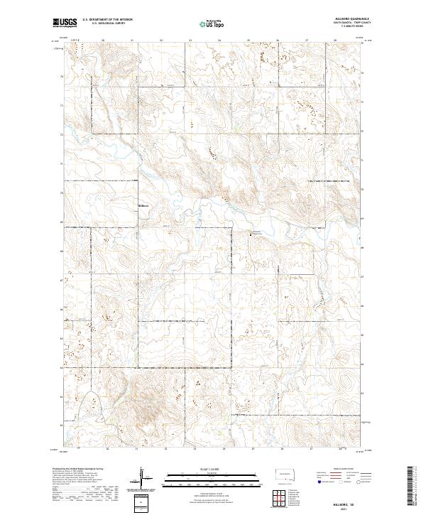 Millboro topographic map thumbnail