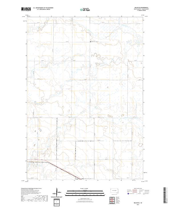 Miller SE topographic map thumbnail