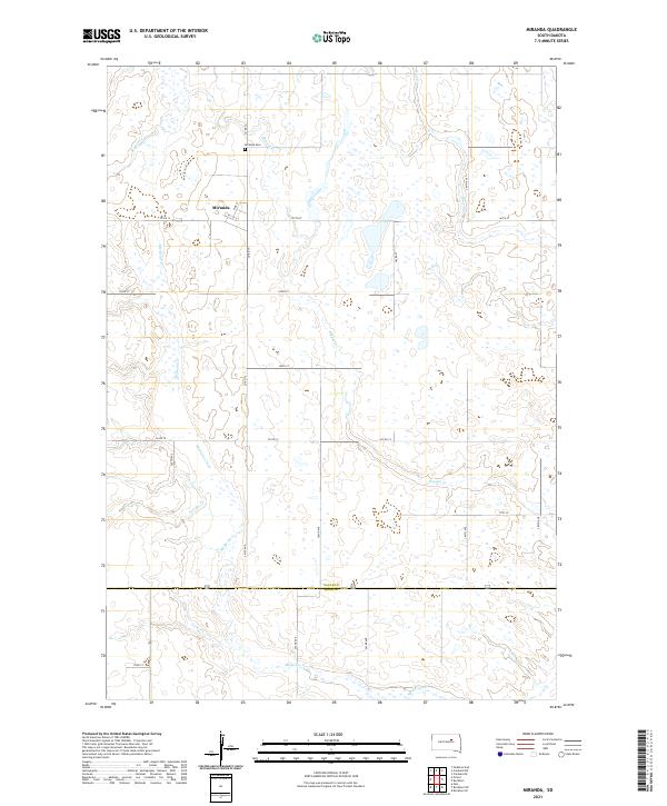 Miranda topographic map thumbnail