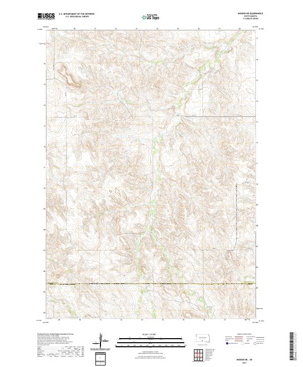Mission NE topographic map thumbnail
