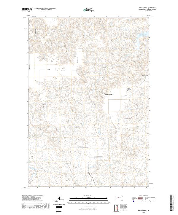 Mission Ridge topographic map thumbnail