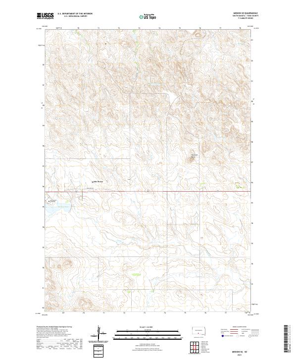 Mission SE topographic map thumbnail