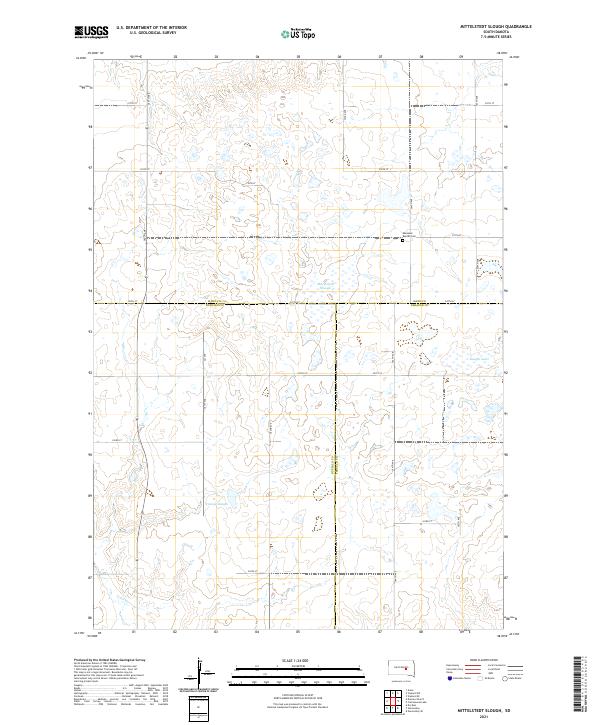 Mittelstedt Slough topographic map thumbnail