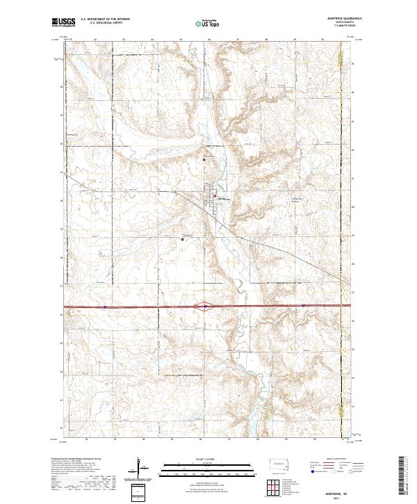Montrose topographic map thumbnail