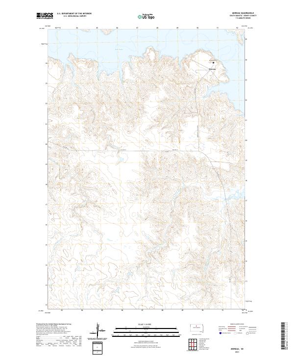 Moreau topographic map thumbnail