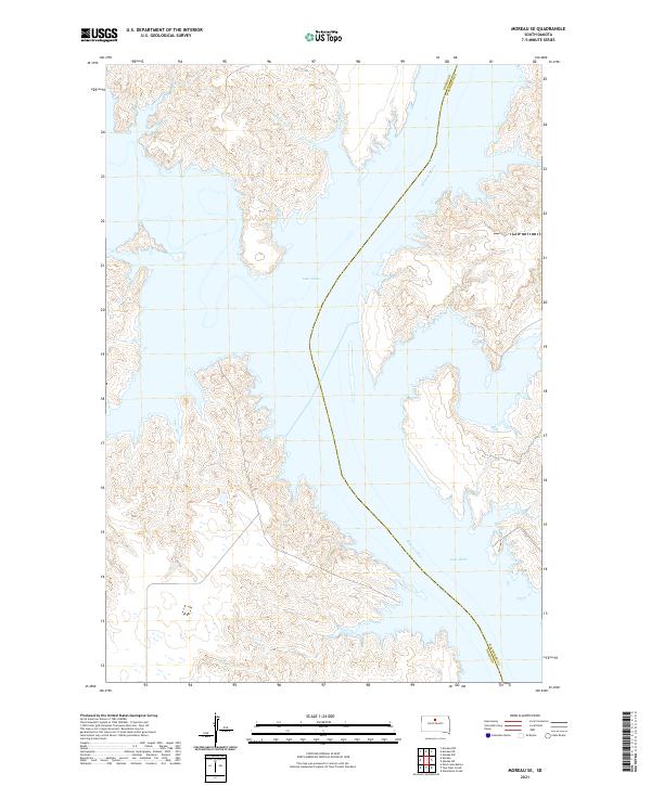 Moreau SE topographic map thumbnail